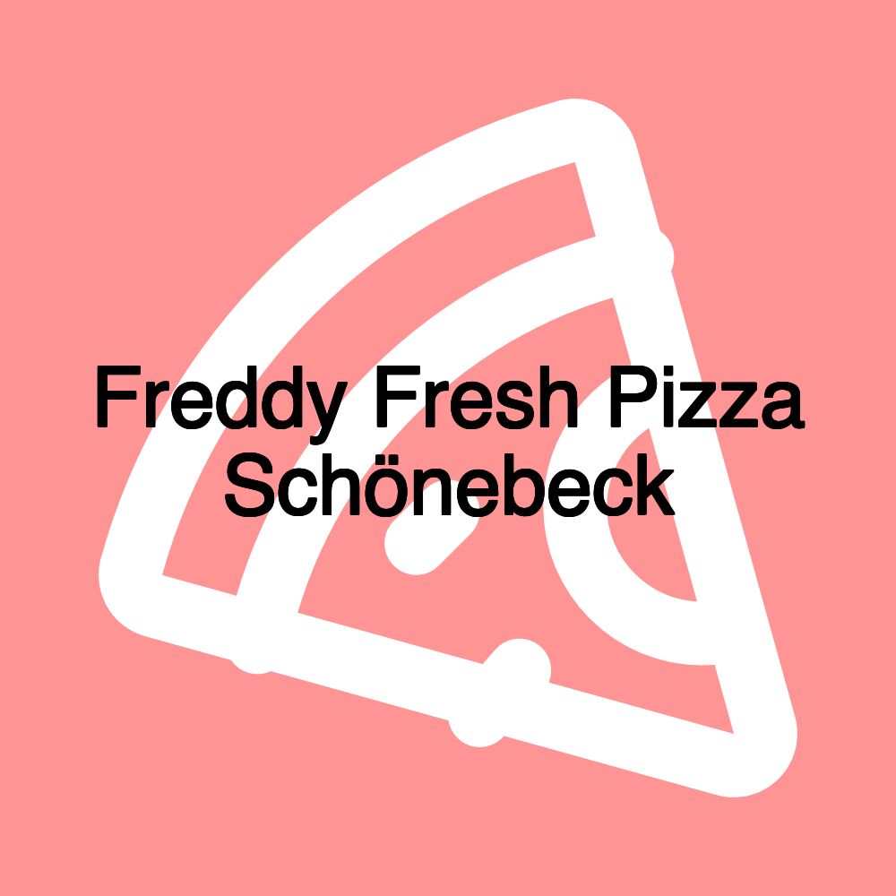 Freddy Fresh Pizza Schönebeck